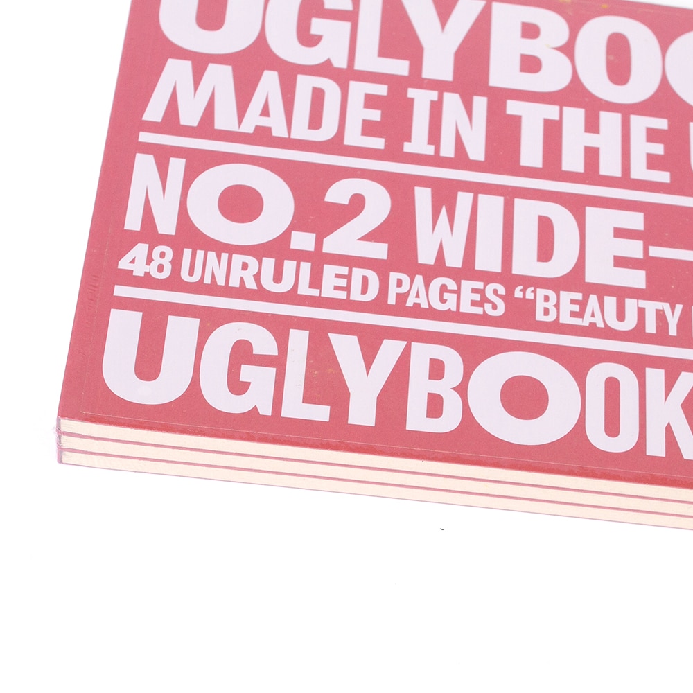 Memo & Notebooks, Art & School, 8"x5.75", Uglybooks, #2, Perfect Bound, Book, 3 Pack, Velveteen, 963756